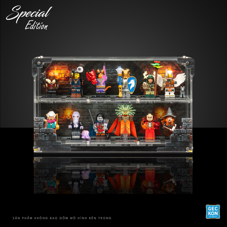 Display Case - LEGO® DUNGEONS & DRAGONS® MINIFIGURES (71047) - Ver1