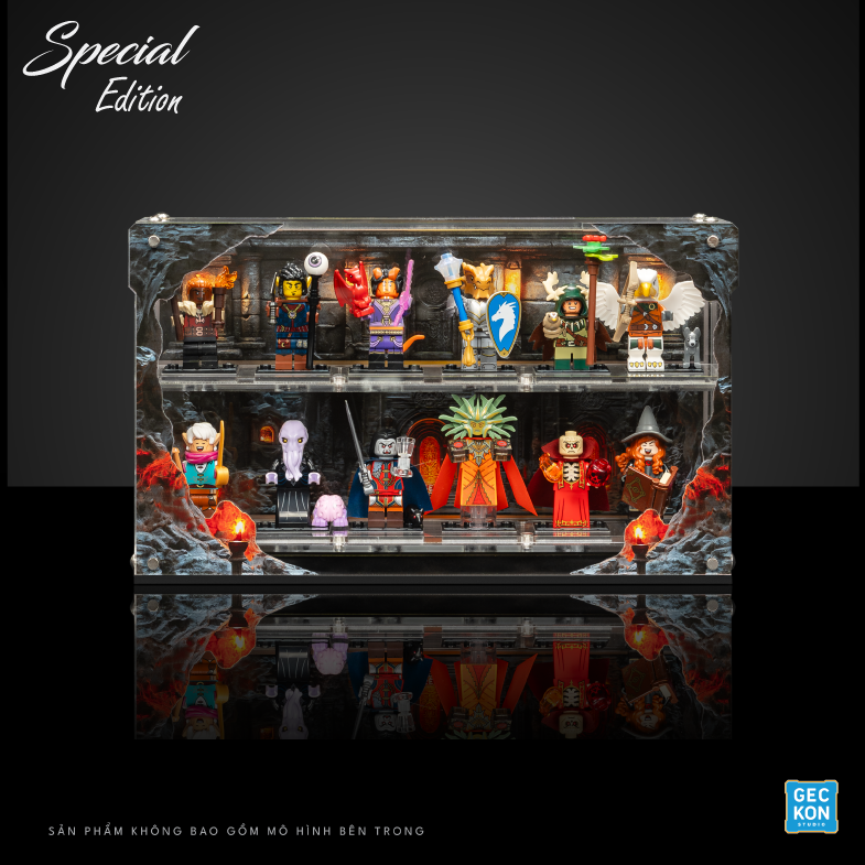 Display Case - LEGO® DUNGEONS & DRAGONS® MINIFIGURES (71047) - Ver2